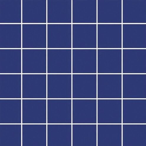 VitrA 5x5 cm Color Mat Kobalt Mavi Porselen Karo