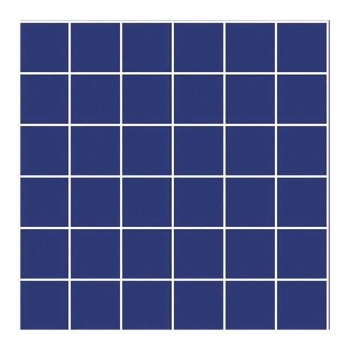 VitrA 5x5 cm Color Parlak Kobalt Mavi Porselen Karo