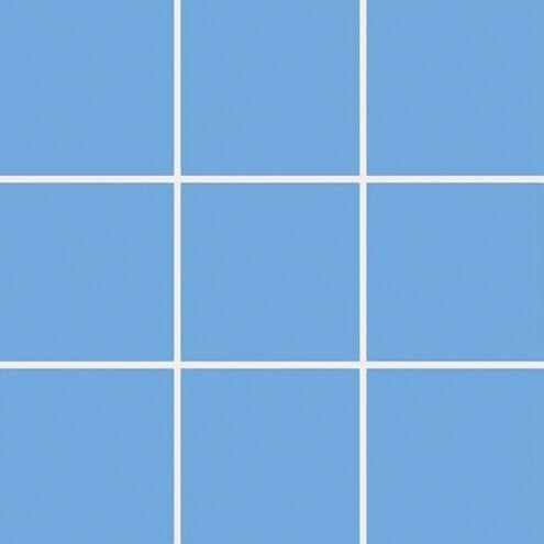 VitrA 10x10 cm Color Parlak Soğuk Mavi Porselen Karo