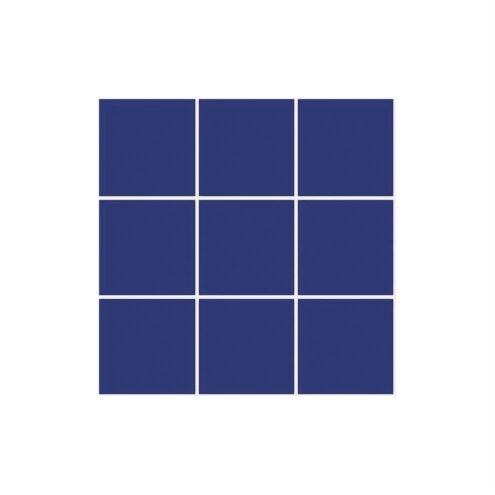 VitrA 10x10 cm Color Mat Kobalt Mavi Porselen Karo