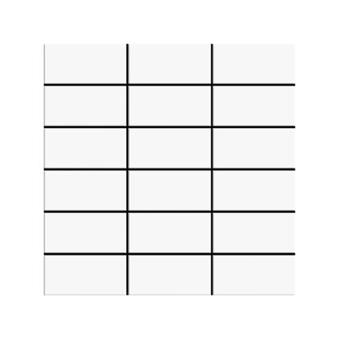 VitrA 5x10 cm Miniworx Mat Beyaz Porselen Karo