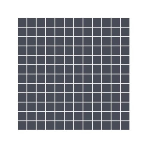 VitrA 2.5x2.5 cm Color Mat Antrasit Porselen Karo