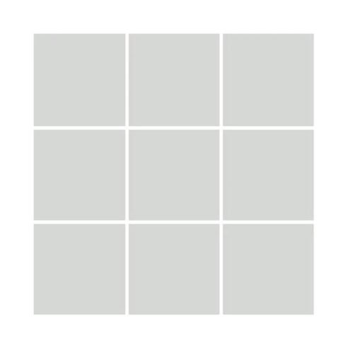 VitrA 10x10 cm Uni R10B Gümüş Porselen Karo