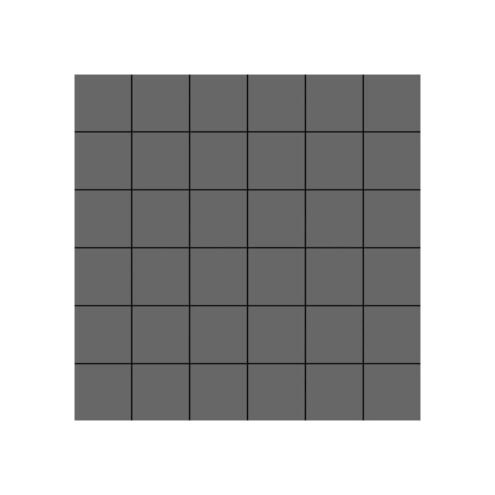 VitrA 5x5 cm Miniworx Parlak Koyu Gri Porselen Karo