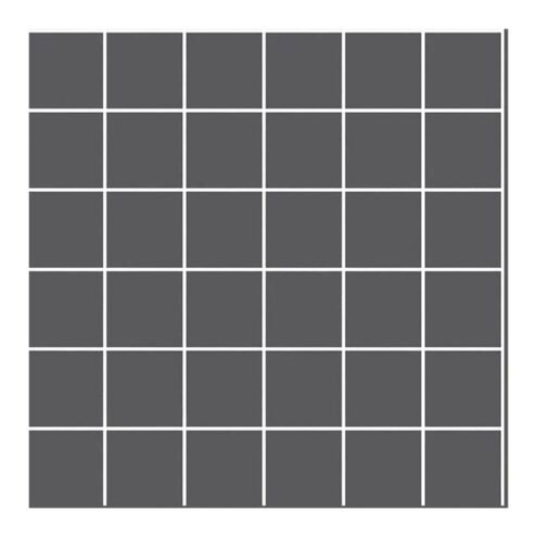 VitrA 5x5 cm Color R10B Siyah Porselen Karo