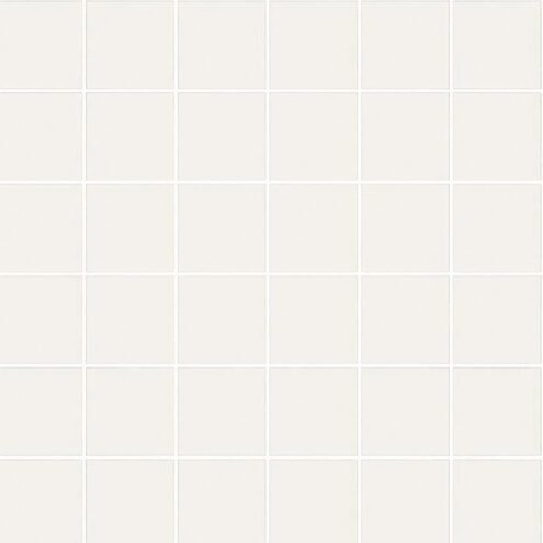 VitrA 5x5 cm Color Mat Beyaz Porselen Karo