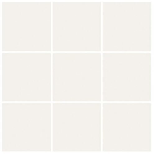 VitrA 10x10 cm Color Mat Beyaz Porselen Karo