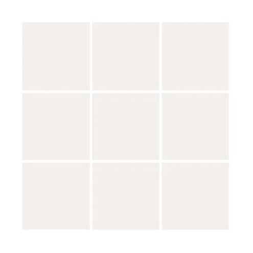 VitrA 10x10 cm Color Mat Beyaz Porselen Karo