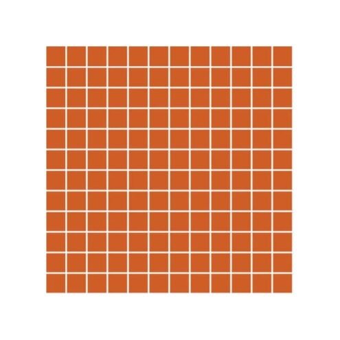 VitrA 2.5x2.5 cm Color Parlak Turuncu Porselen Karo