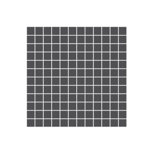 VitrA 2.5x2.5 cm Color R10B Siyah Porselen Karo