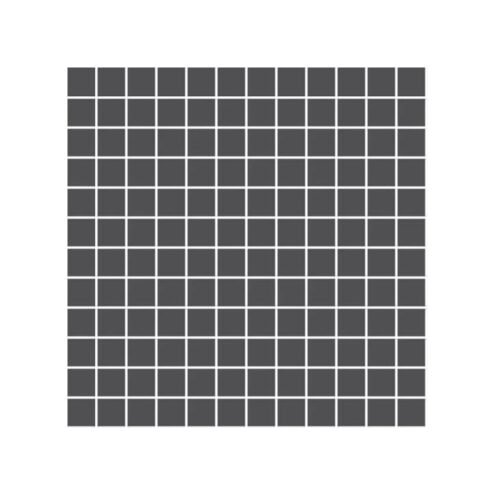 VitrA 2.5x2.5 cm Color R10A Siyah Porselen Karo