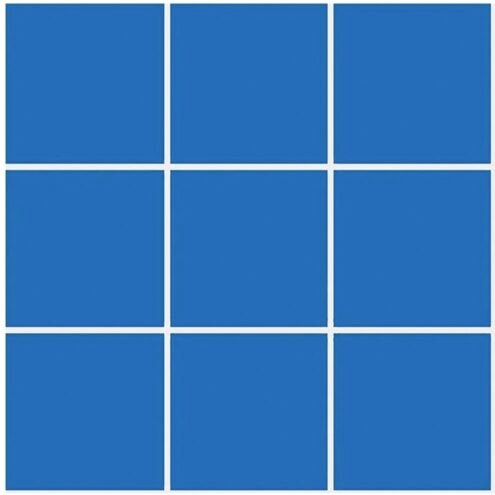 VitrA 10x10 cm Color C Göl Mavisi Porselen Karo