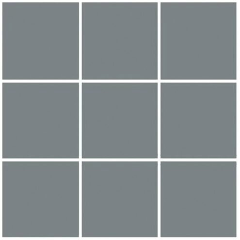 VitrA 10x10 cm Color Mat Bazalt Kahve Porselen Karo