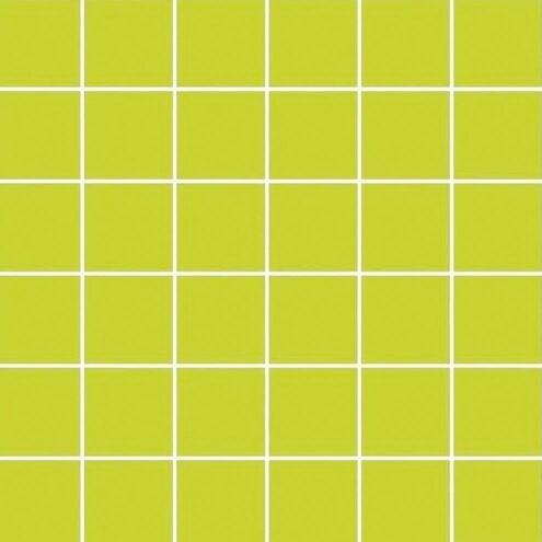 VitrA 5x5 cm Color Mat Limon Yeşili Porselen Karo