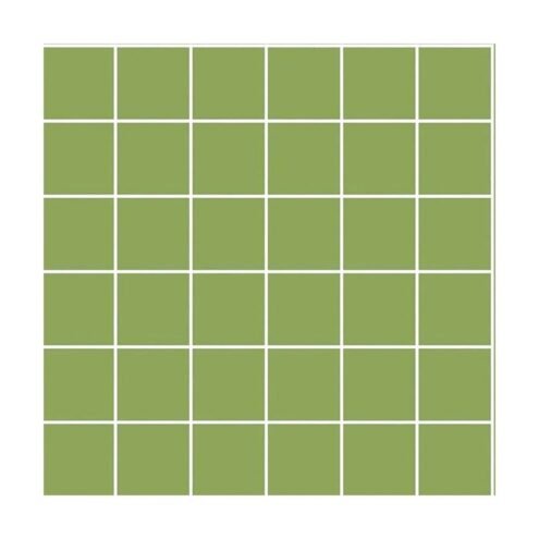 VitrA 5x5 cm Color Parlak Yeşil Porselen Karo