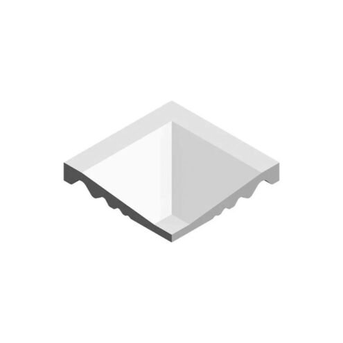 VitrA 10x10 cm Color Mat Açık Gri Porselen Karo