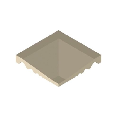 VitrA 10x10 cm Uni Mat Fildişi Porselen Karo