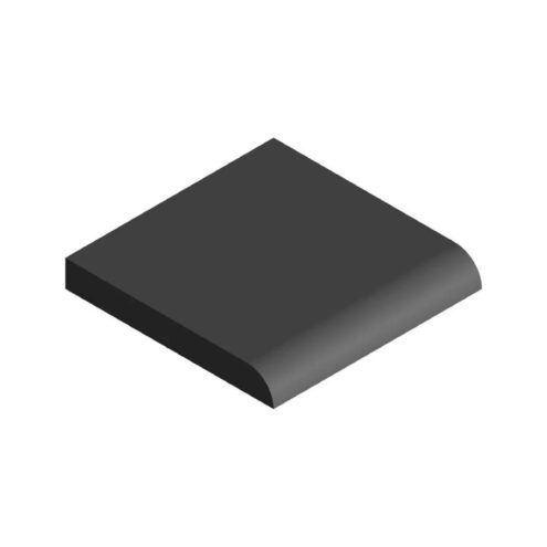 VitrA 5x5 cm Uni Mat Siyah Porselen Karo