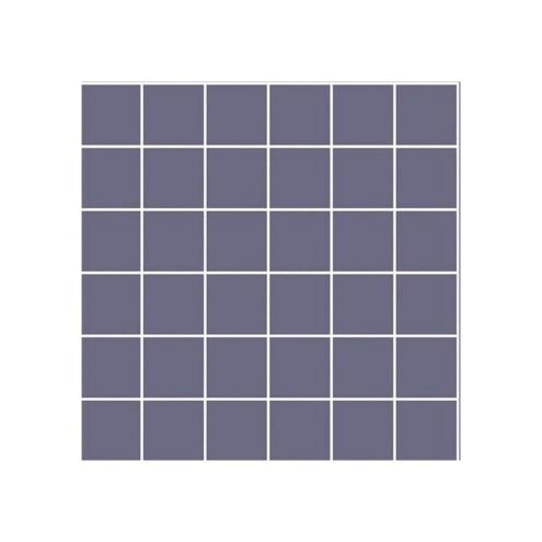 VitrA 5x5 cm Color Mat Mürdüm Porselen Karo