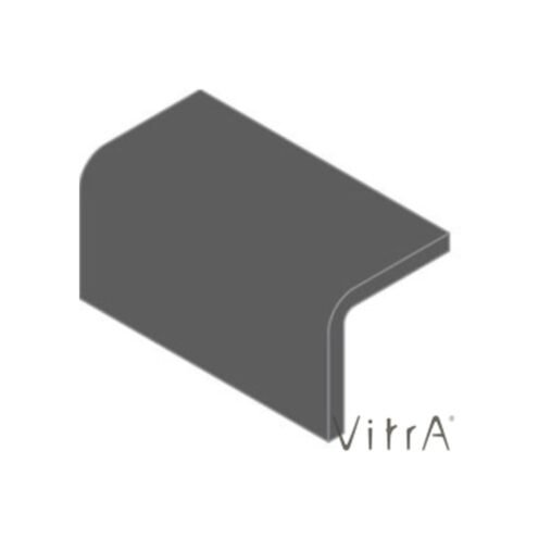 VitrA 5x10 cm Miniworx Parlak Koyu Gri Porselen Karo