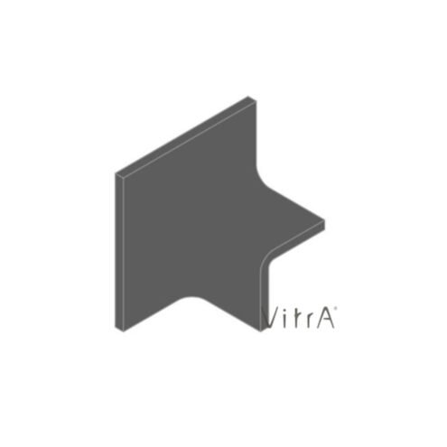 VitrA 10x10 cm Miniworx Parlak Koyu Gri Porselen Karo