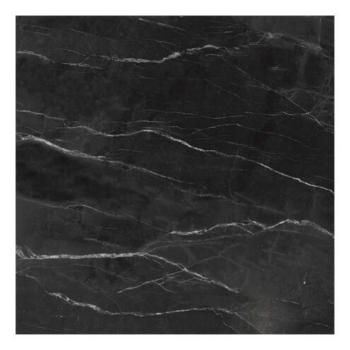 VitrA 60x60 cm B&W Star XL Lappato Siyah Porselen Karo