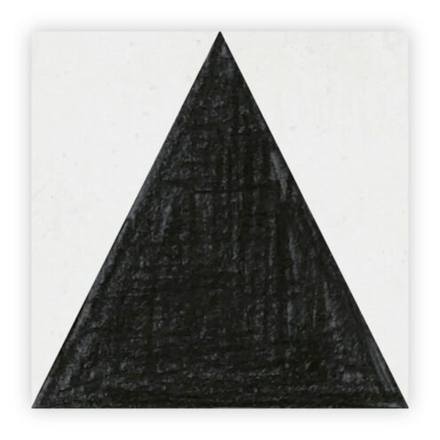 VitrA 15x15 cm Atelier 01 Mat Siyah Porselen Karo