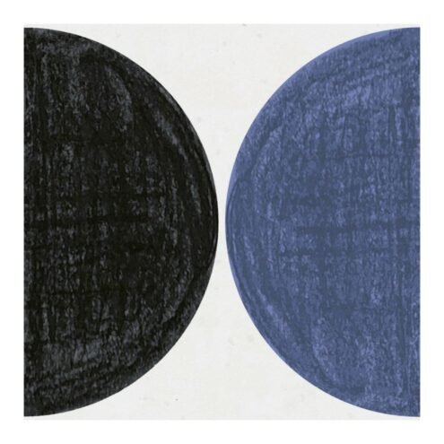 VitrA 15x15 cm Atelier 01 Mat Mavi&Siyah Porselen Karo