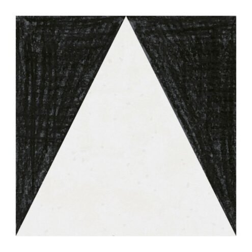 VitrA 15x15 cm Atelier 01 Mat Siyah Porselen Karo