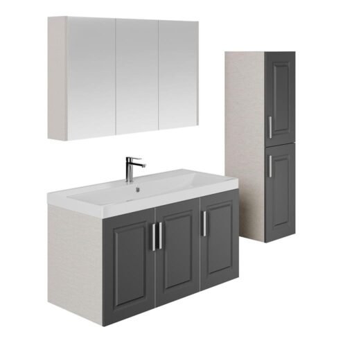 Karen Arin 100 cm Banyo Dolabı