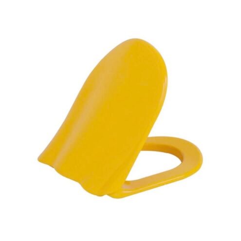 Creavit Ducky Duroplast Yavaş Kapanan Sarı Klozet Kapağı