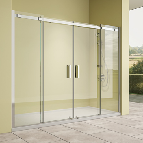 Pakduş Matrix İki Duvar Arası 2 Sabit 2 Açılır Duşakabin