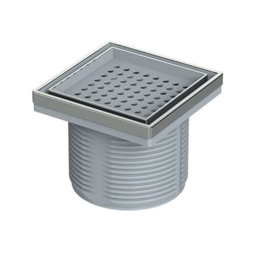 MaxiFlow Elit 10x10 cm Sifon Üst Gövde