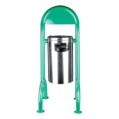 MaxiFlow Şapkalı Paslanmaz Çöp Kovası