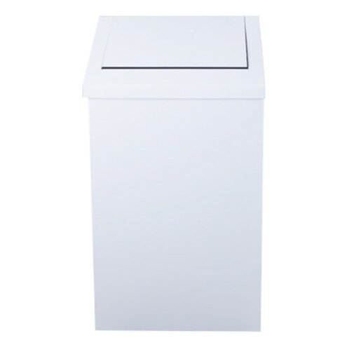MaxiFlow 7 Litre Beyaz Sallanır Kapak Çöp Kovası