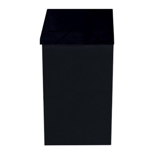 MaxiFlow 25 Litre Siyah Sallanır Kapak Çöp Kovası