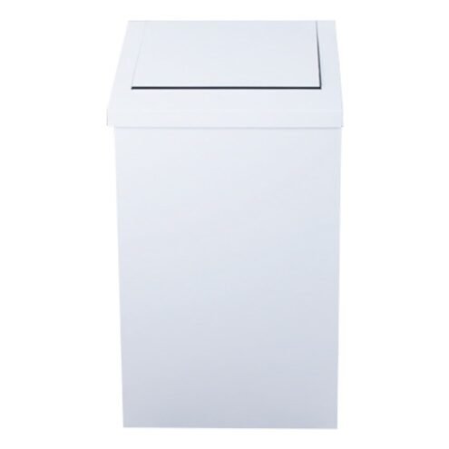 MaxiFlow 80 Litre Beyaz Sallanır Kapak Çöp Kovası