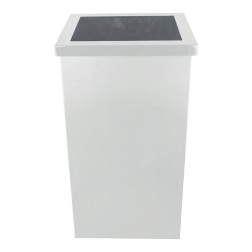 MaxiFlow 36 Litre Beyaz Açık Kapak Çöp Kovası