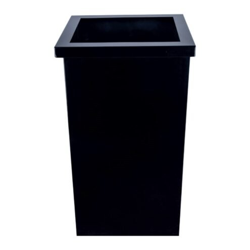 MaxiFlow 36 Litre Siyah Açık Kapak Çöp Kovası