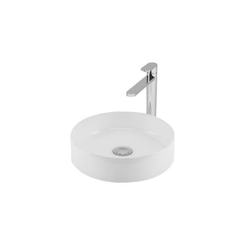 Newarc Mittes 34 cm Beyaz Tezgah Üstü Lavabo