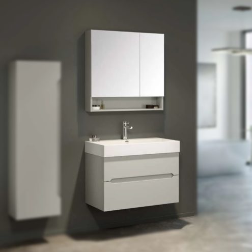 Orka Malta 80 cm Banyo Dolabı