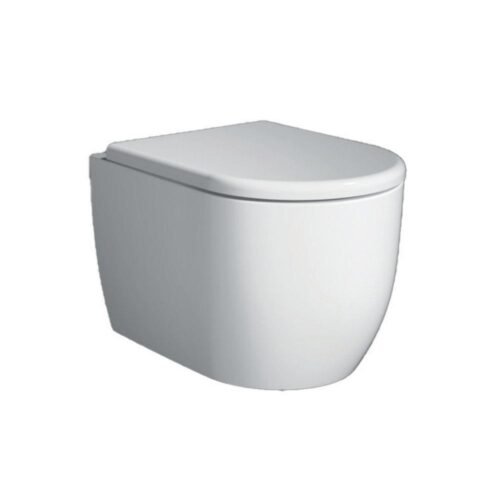 Newarc Moreno Beyaz Rimless Asma Klozet Seti