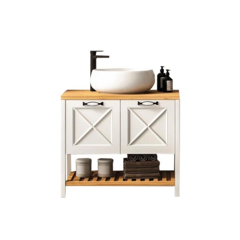 Damla Murano 80 cm Lavabo Alt Dolabı