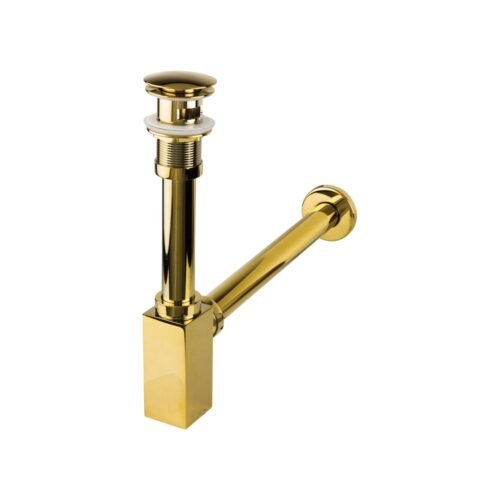 Newarc Corner Altın Lavabo Sifonu