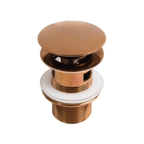 Newarc Taşma Delikli Pop Up Bakır Lavabo Sifonu