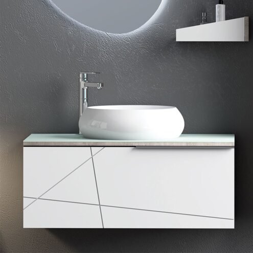 Nplus Arteon 80 cm Lavabo Alt Dolabı