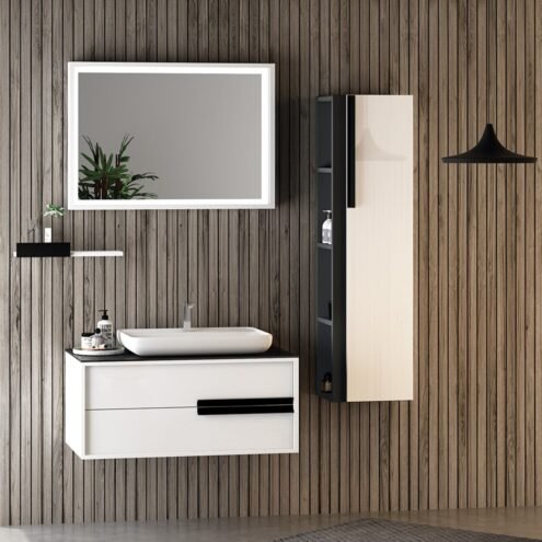 Nplus Camry 90 cm Banyo Dolabı