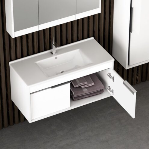 Damla Kona Plus 100 cm Lavabo Alt Dolabı