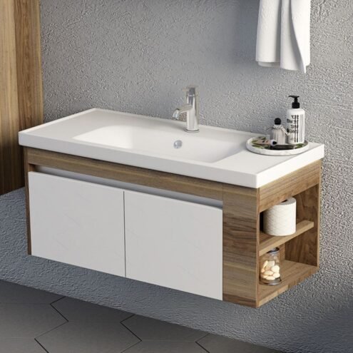 Nplus Siena 100 cm Lavabo Alt Dolabı