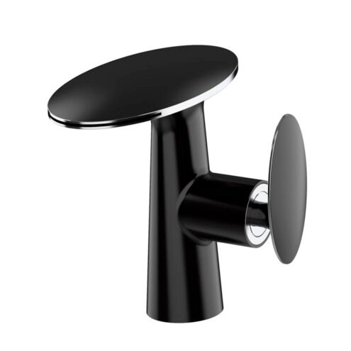 Orka Nest Siyah Lavabo Bataryası (Şelale Akışlı)